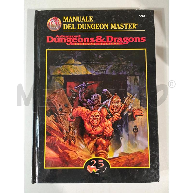 MANUALE DEL DUNGEON MASTER 5002 ADVANCED DUNGEONS DRAGONS | Mercatino dell'Usato Modena 2