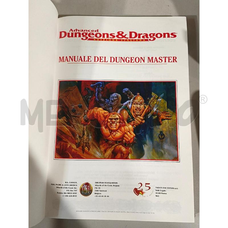 MANUALE DEL DUNGEON MASTER 5002 ADVANCED DUNGEONS DRAGONS | Mercatino dell'Usato Modena 4