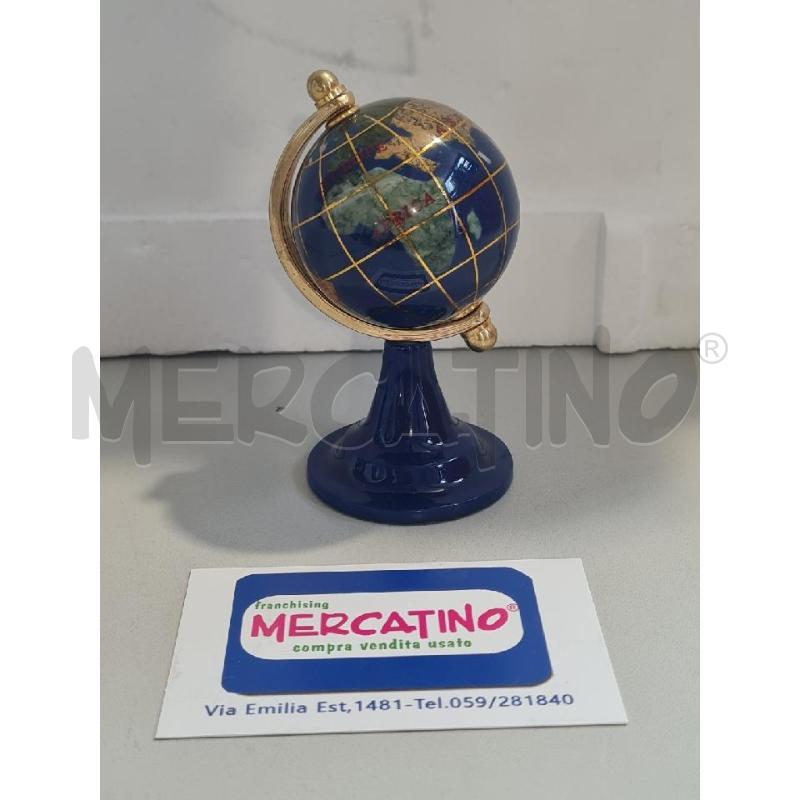 MAPPAMONDO 12CM BLU EOTT. | Mercatino dell'Usato Modena 1