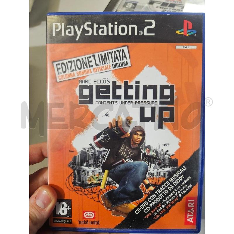 MARC ECKO'S GETTING UP SOLO GIOCO NO DVD - PS2 VIDEO GIOCO  | Mercatino dell'Usato Modena 1