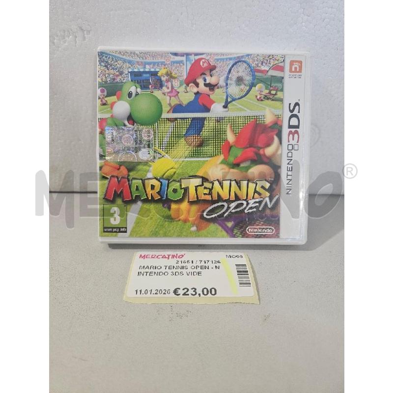 MARIO TENNIS OPEN - NINTENDO 3DS VIDEO GIOCO  | Mercatino dell'Usato Modena 1