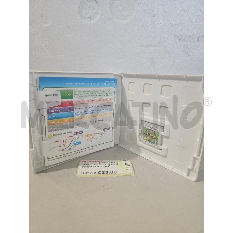 MARIO TENNIS OPEN - NINTENDO 3DS VIDEO GIOCO  | Mercatino dell'Usato Modena 3