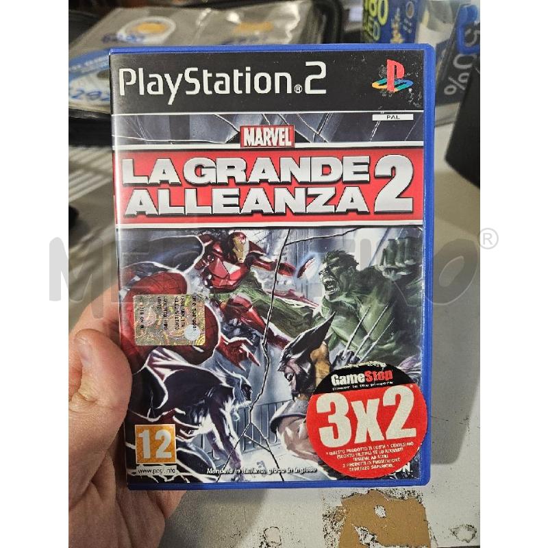 MARVEL LA GRANDE ALLEANZA 2 - PS2 VIDEO GIOCO  | Mercatino dell'Usato Modena 1