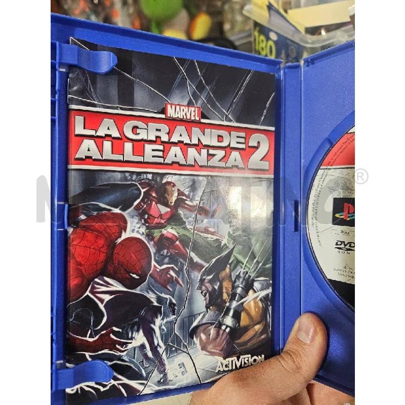 MARVEL LA GRANDE ALLEANZA 2 - PS2 VIDEO GIOCO  | Mercatino dell'Usato Modena 3