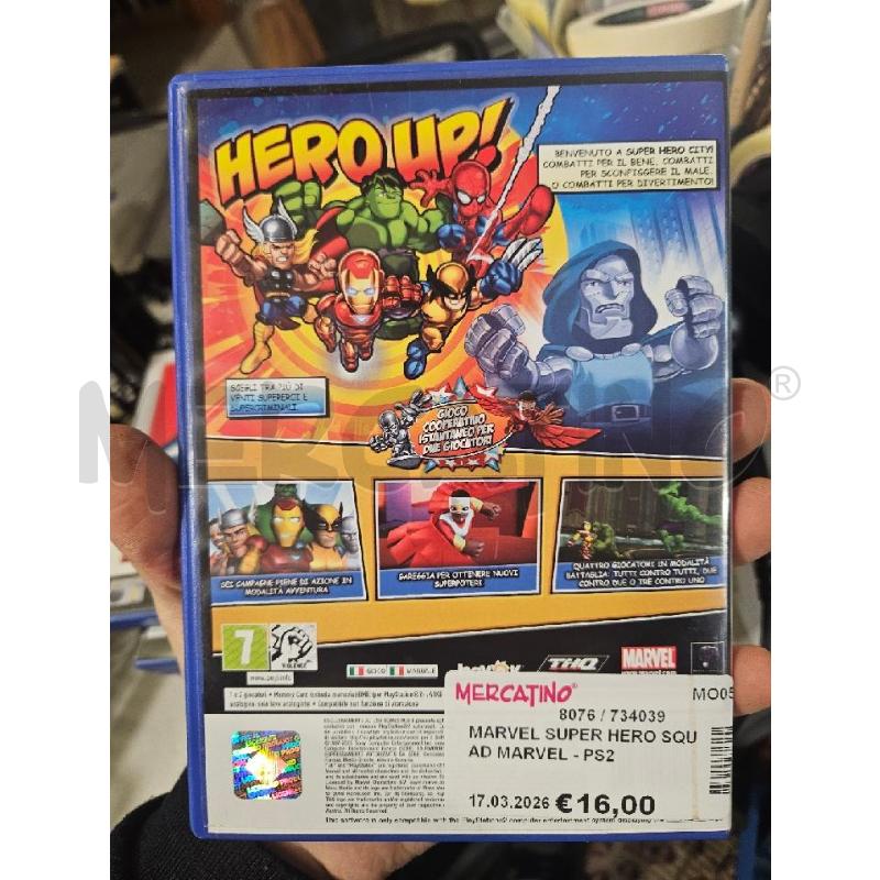 MARVEL SUPER HERO SQUAD MARVEL - PS2 VIDEO GIOCO  | Mercatino dell'Usato Modena 2