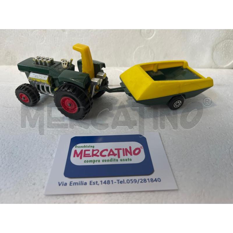 MATCHBOX K3 TRACTOR TRAILER VERDE | Mercatino dell'Usato Modena 1