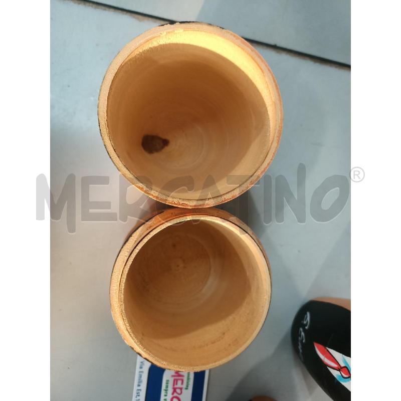 MATRIOSKA PZ.5 LEGNO DIPINTA 17CM PRESIDENTI RUSSI | Mercatino dell'Usato Modena 5