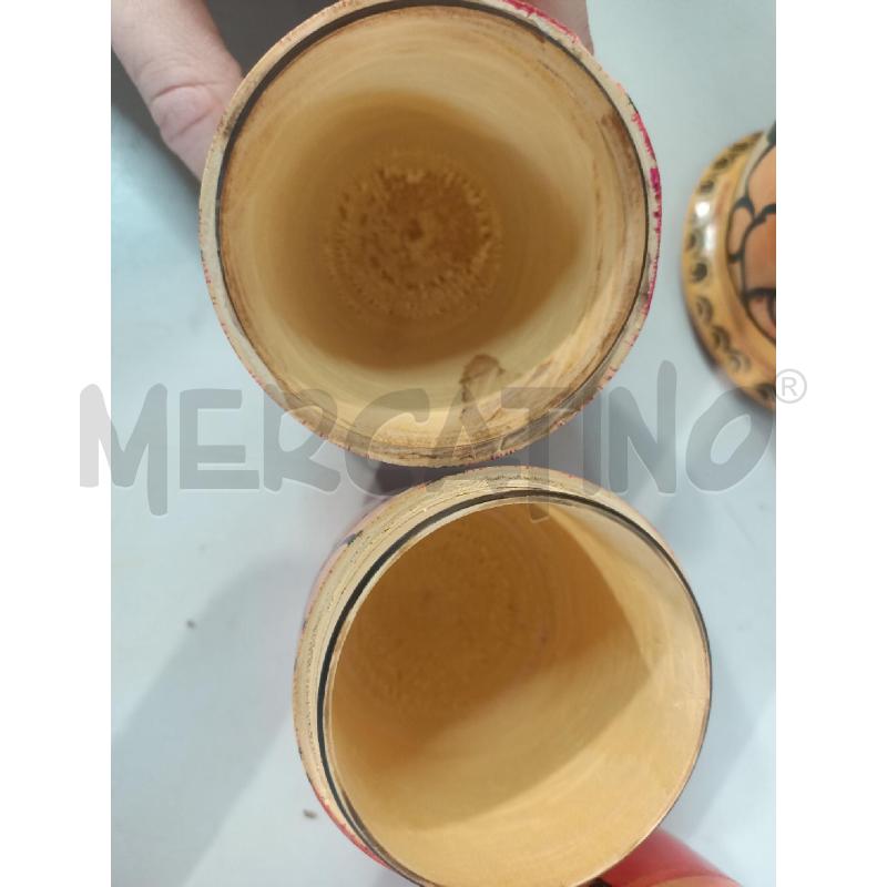 MATRIOSKA PZ.6 LEGNO DIPINTA 22CM | Mercatino dell'Usato Modena 4
