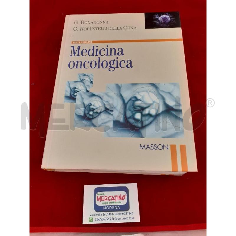MEDICINA ONCOLOGICA MASSON - LIBRO | Mercatino dell'Usato Modena 1