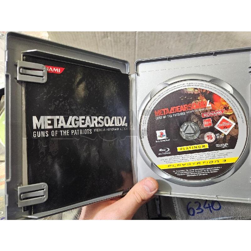 METALGEARSOLID4 PLATINUM - PS3 VIDEO GIOCO  | Mercatino dell'Usato Modena 3