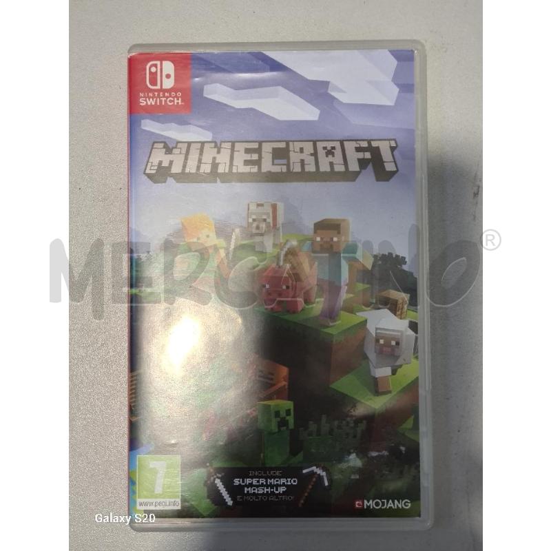 MINECRAFT - SWITCH VIDEO GIOCO  | Mercatino dell'Usato Modena 1
