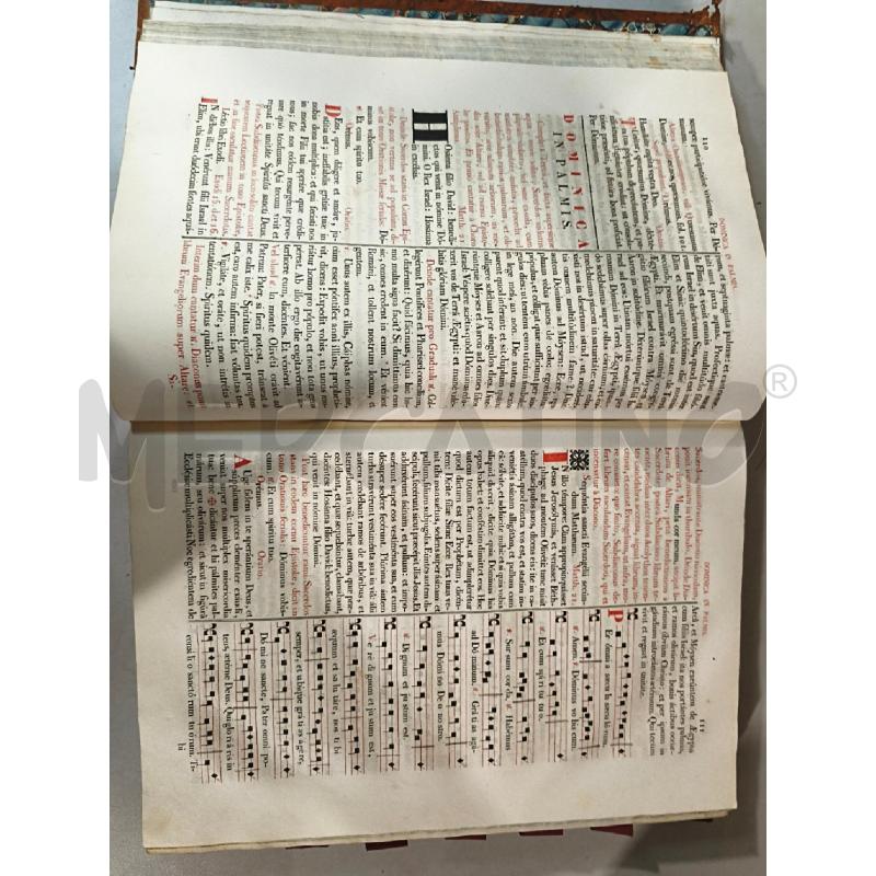 MISSALE ROMANUM FIVIZZANI MDCCCXXXVII | Mercatino dell'Usato Modena 4