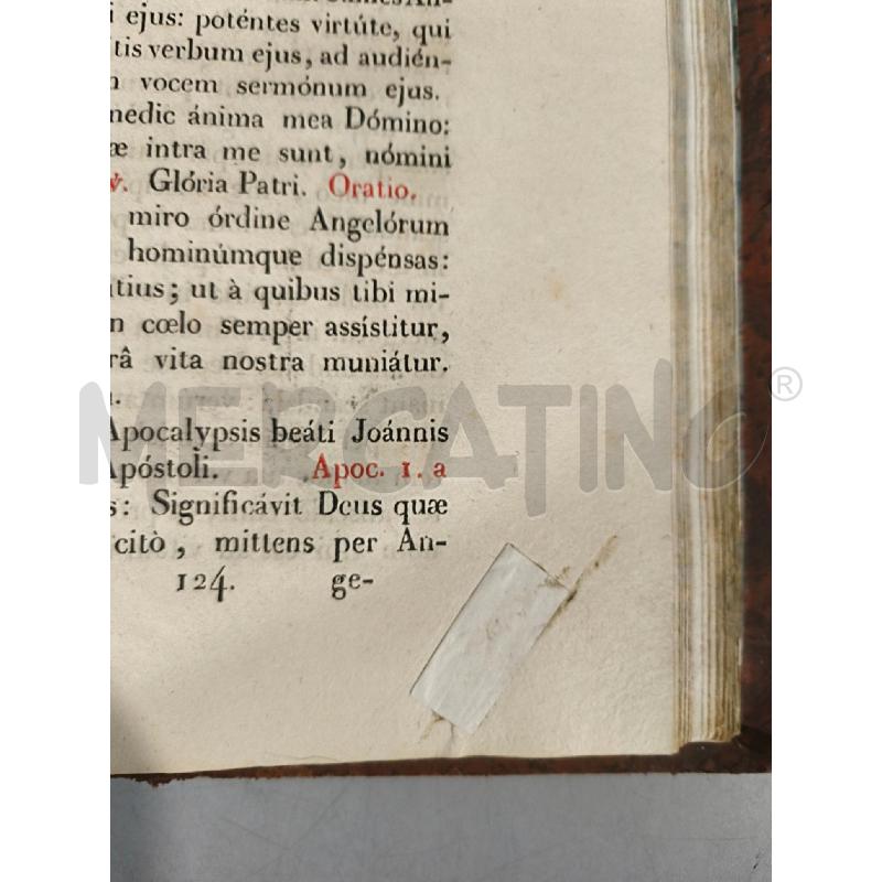 MISSALE ROMANUM FIVIZZANI MDCCCXXXVII | Mercatino dell'Usato Modena 5