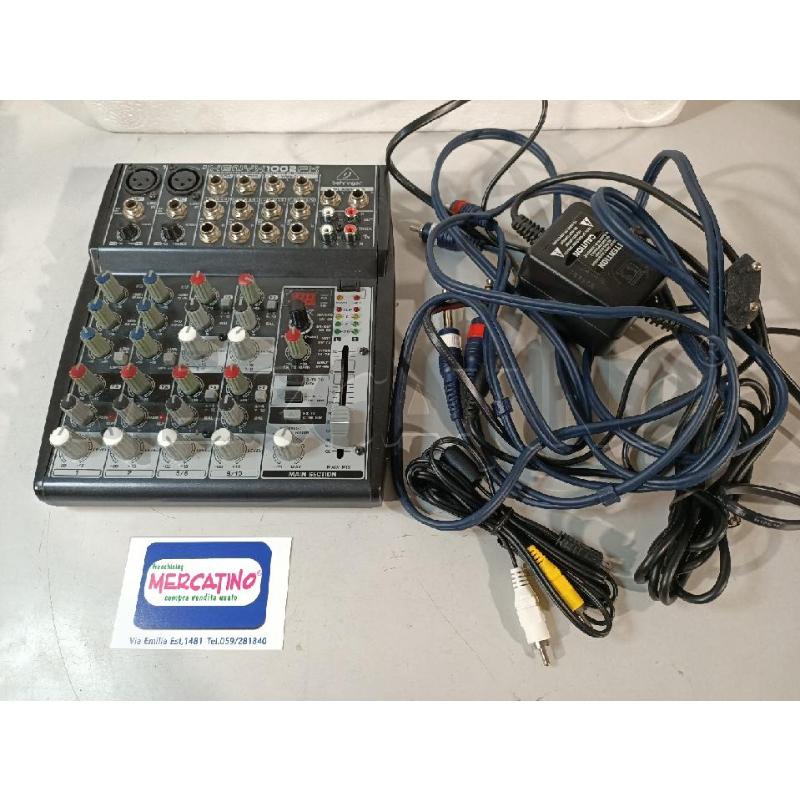 MIXER XENYX 1002 FX VERIFICATA ACCENSIONE | Mercatino dell'Usato Modena 1