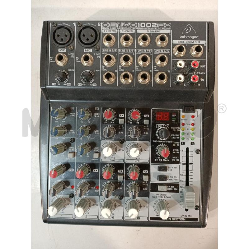MIXER XENYX 1002 FX VERIFICATA ACCENSIONE | Mercatino dell'Usato Modena 2