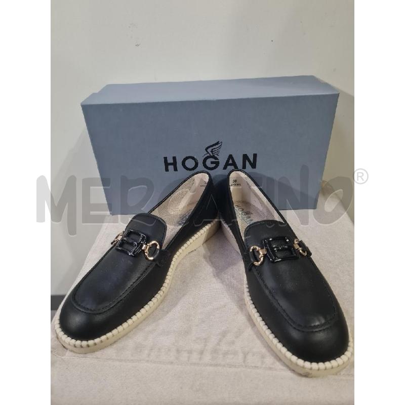 MOCASSINI DONNA NERO HOGAN | Mercatino dell'Usato Modena 1