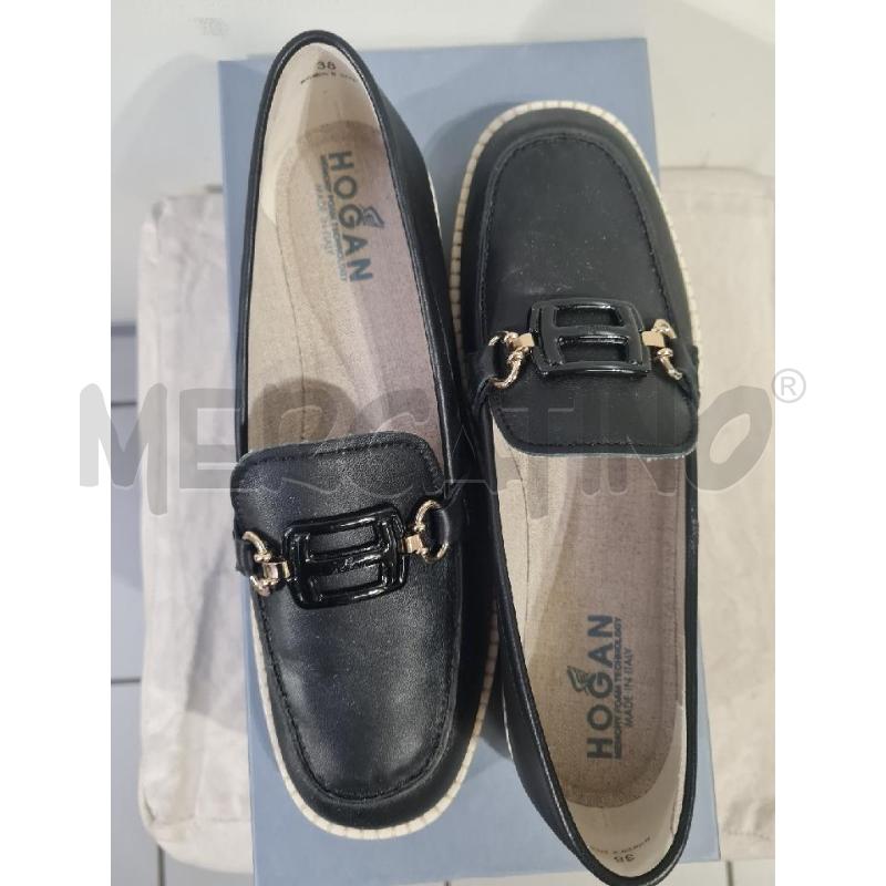 MOCASSINI DONNA NERO HOGAN | Mercatino dell'Usato Modena 4