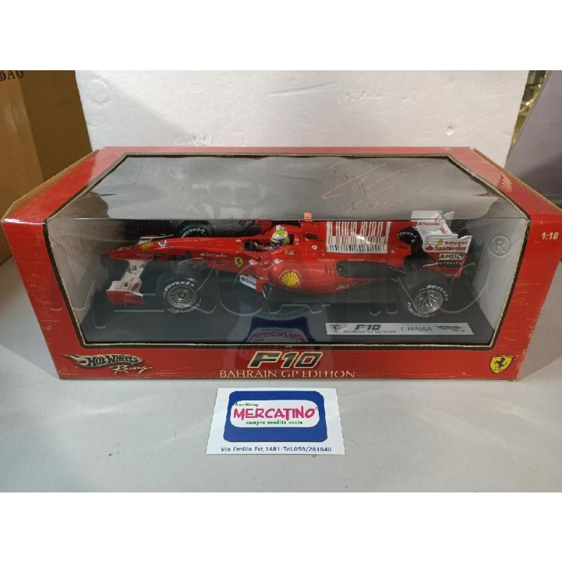 MOD. AUTO F10 BAHRAIN GP EDITION MASSA HOTWHEELS  | Mercatino dell'Usato Modena 1