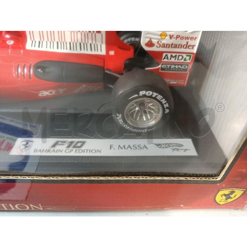 MOD. AUTO F10 BAHRAIN GP EDITION MASSA HOTWHEELS  | Mercatino dell'Usato Modena 4