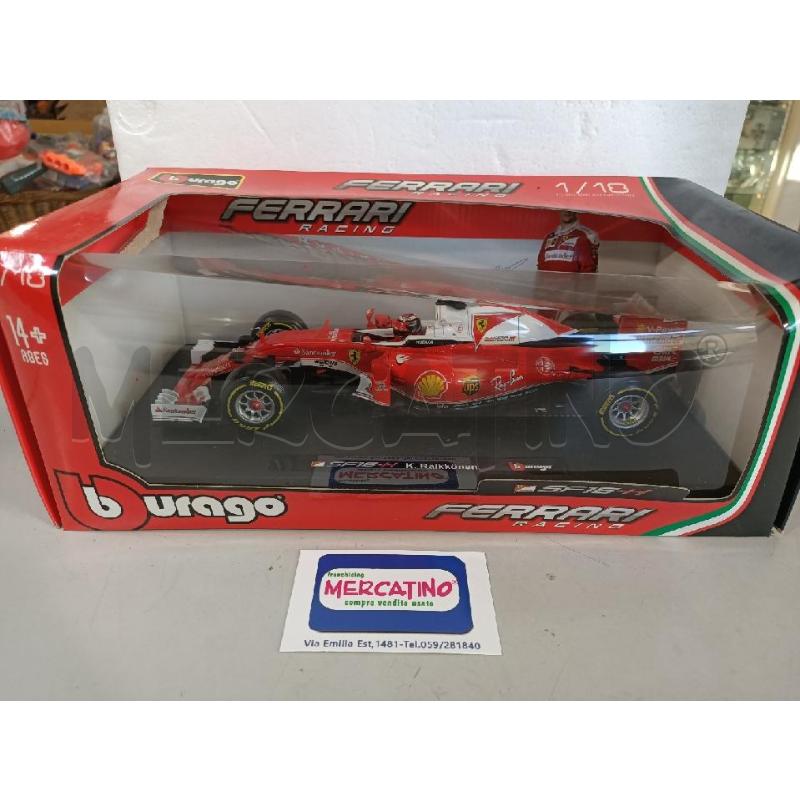 MOD. AUTO FERRARI SF16-H 1/18 BURAGO | Mercatino dell'Usato Modena 1