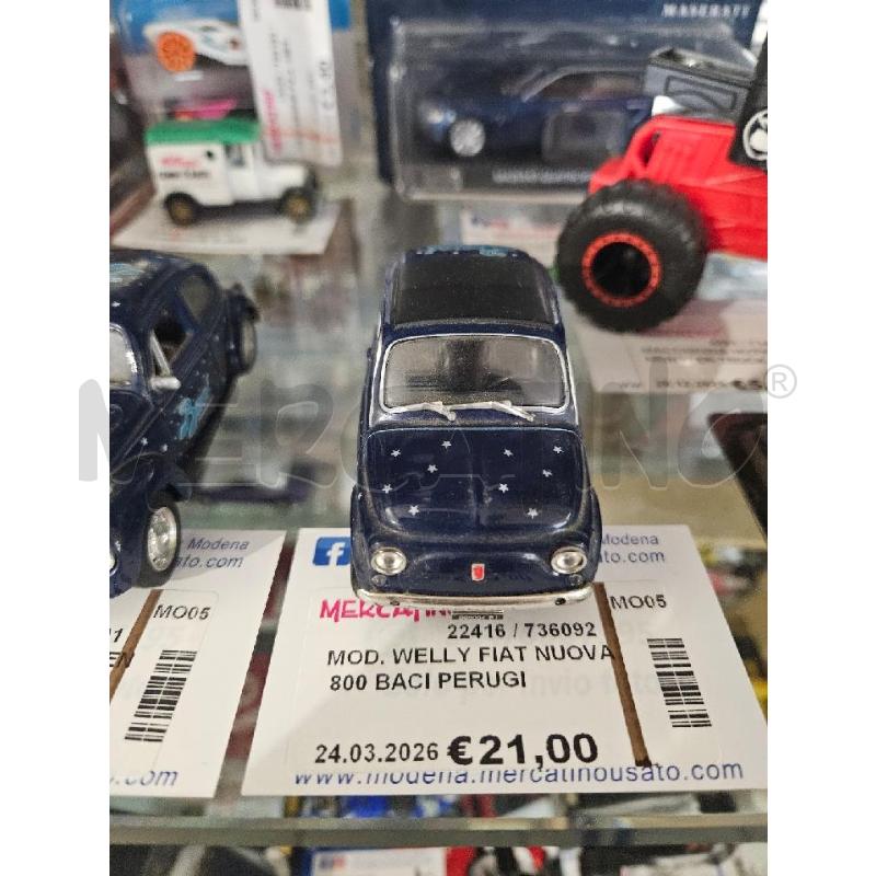 MOD. WELLY FIAT NUOVA 800 BACI PERUGINA | Mercatino dell'Usato Modena 1