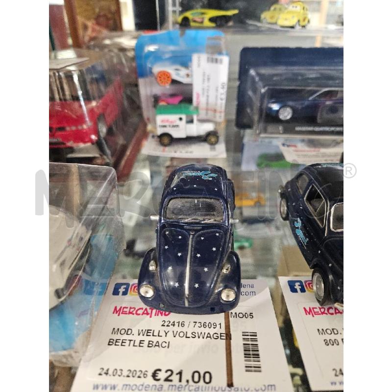 MOD. WELLY VOLSWAGEN BEETLE BACI | Mercatino dell'Usato Modena 1