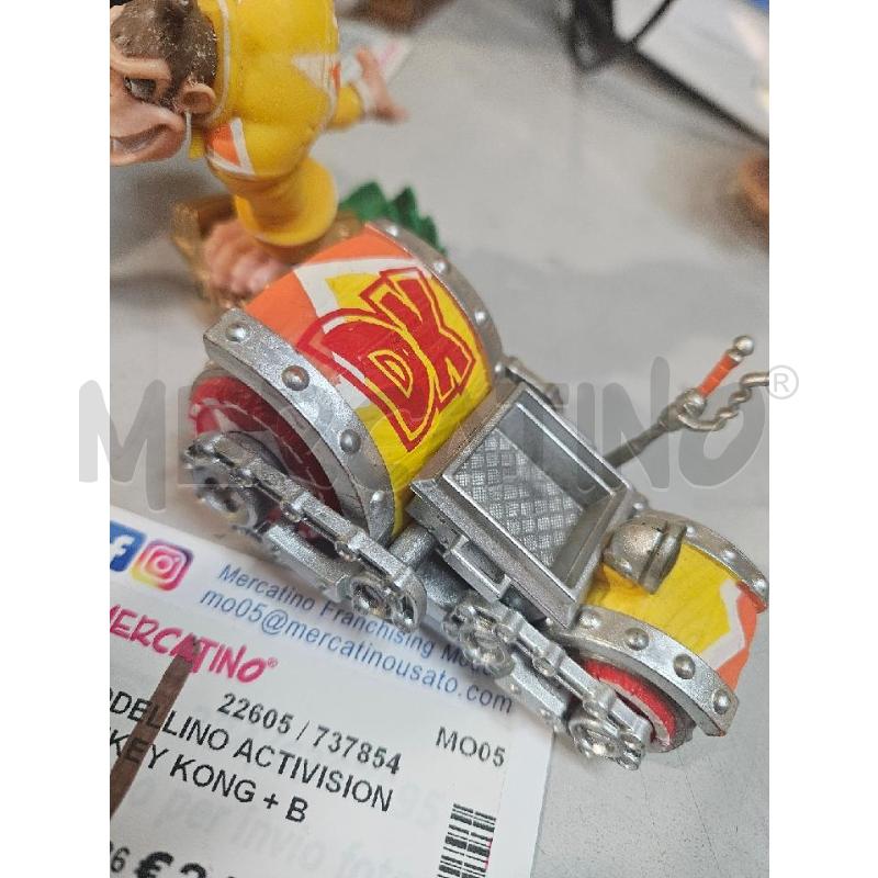  MODELLINO ACTIVISION DONKEY KONG + BARREL BLASTER  SKYLANDERS SUPERCHARGERS  | Mercatino dell'Usato Modena 2