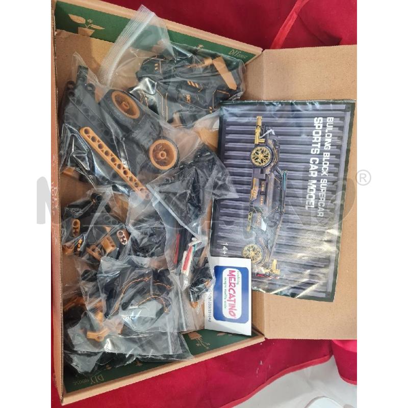 MODELLINO AUTO BUILOING BLOCK SUPERCAR MOD 9904 | Mercatino dell'Usato Modena 2