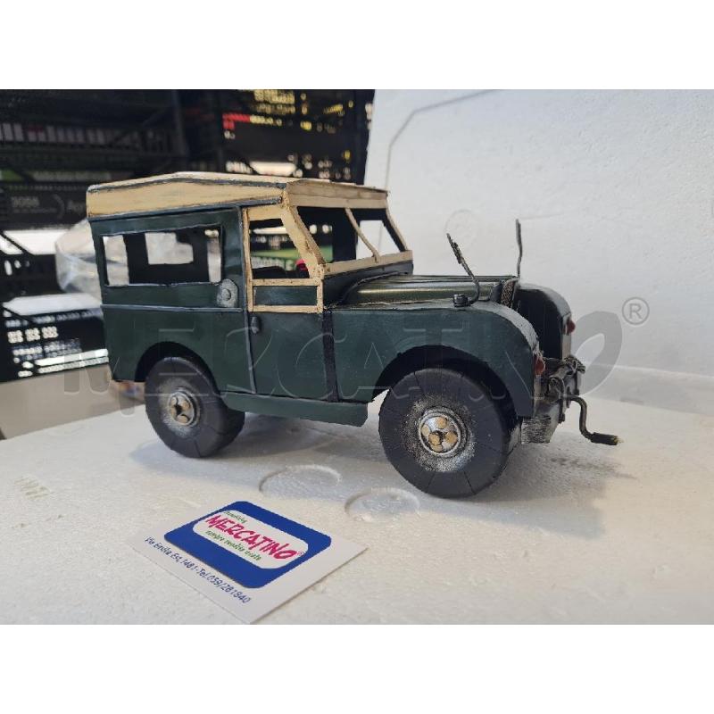MODELLINO AUTO LATTA JEEP | Mercatino dell'Usato Modena 1
