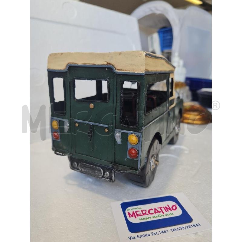 MODELLINO AUTO LATTA JEEP | Mercatino dell'Usato Modena 2