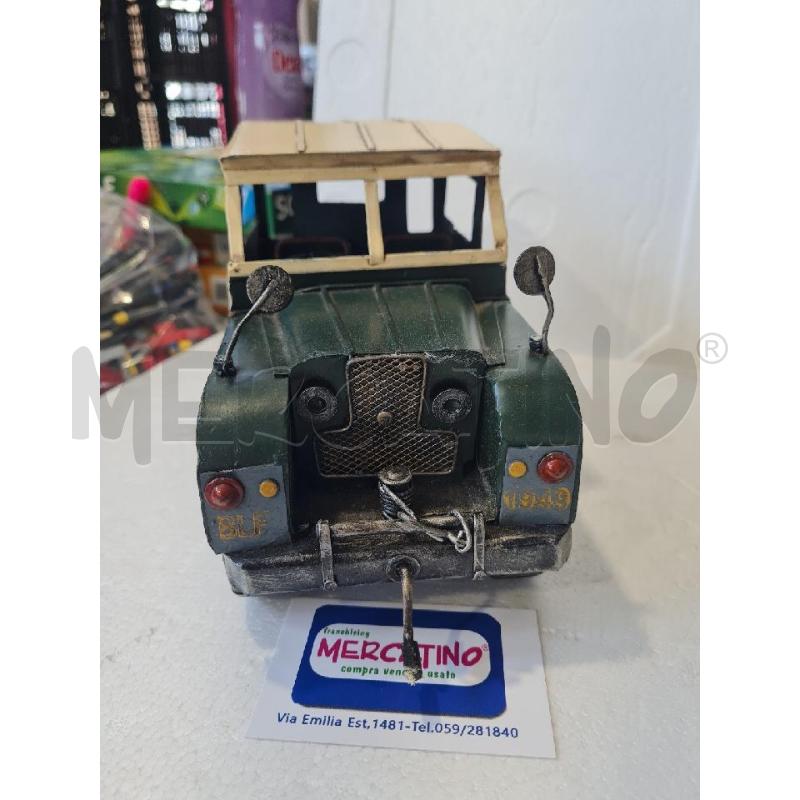 MODELLINO AUTO LATTA JEEP | Mercatino dell'Usato Modena 4
