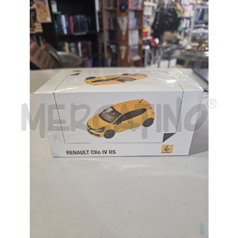 MODELLINO AUTO RENAULT CLIO RS 2012 NOREV 1/43 SIGILLATO | Mercatino dell'Usato Modena 1