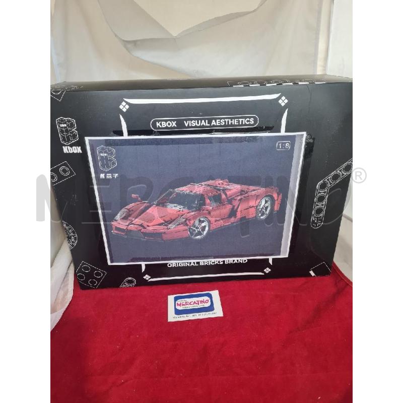 MODELLINO COSTRUZIONI KBOX VISUAL AESTHETICS FERRARI ENZO | Mercatino dell'Usato Modena 1