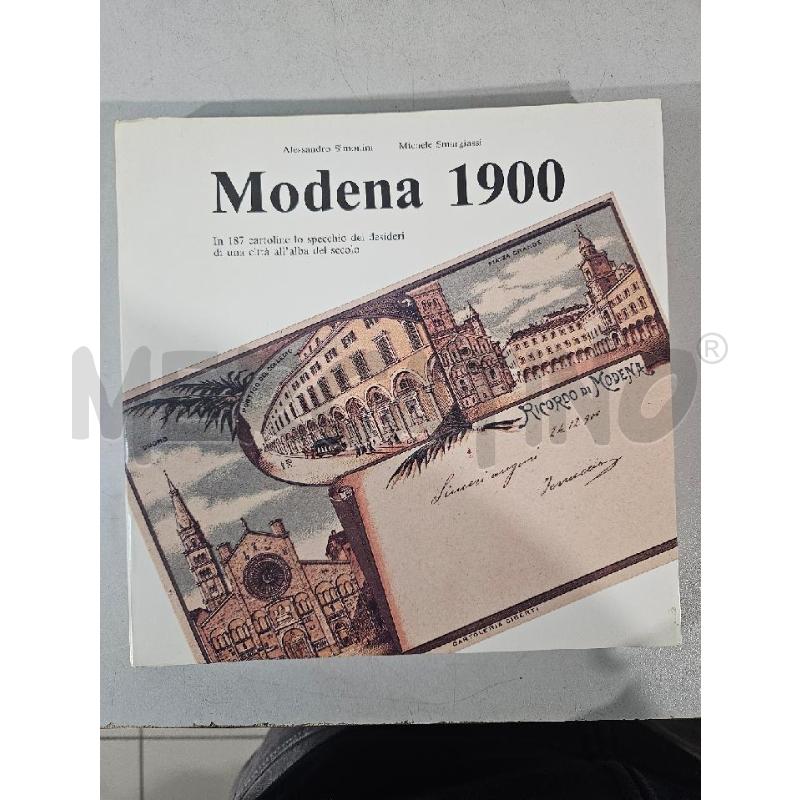 MODENA 1900 A.SIMONINI M.SMARGIASSI LIBRO | Mercatino dell'Usato Modena 1