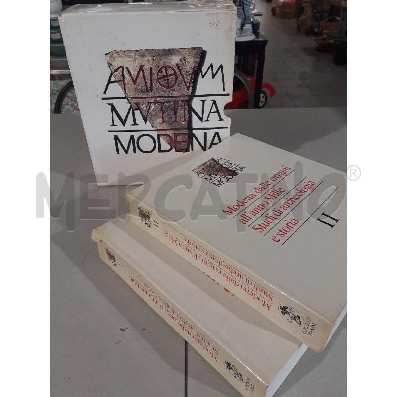 MODENA DALLE ORIGINI ALL'ANNO MILLE  STORIA - PANINI 1988 CUST DANNEGG | Mercatino dell'Usato Modena 2