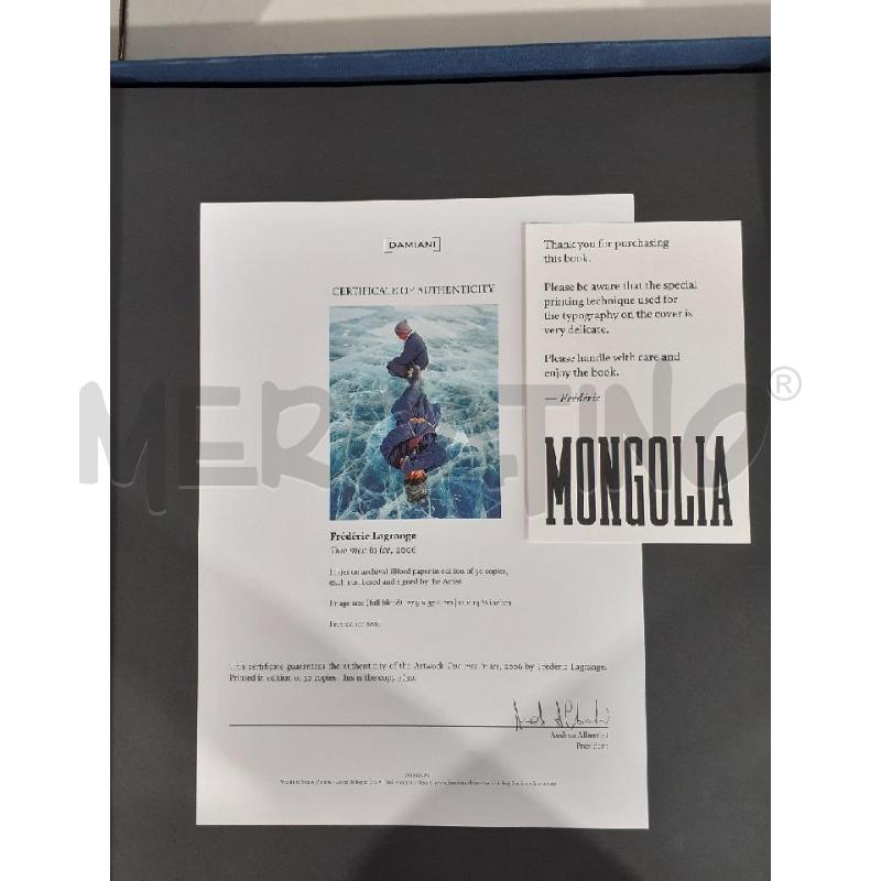 MONGOLIA FREDERIC LAGRANDE DAMIANI EDITORE - LIBRO FOTOGRAFICO | Mercatino dell'Usato Modena 2