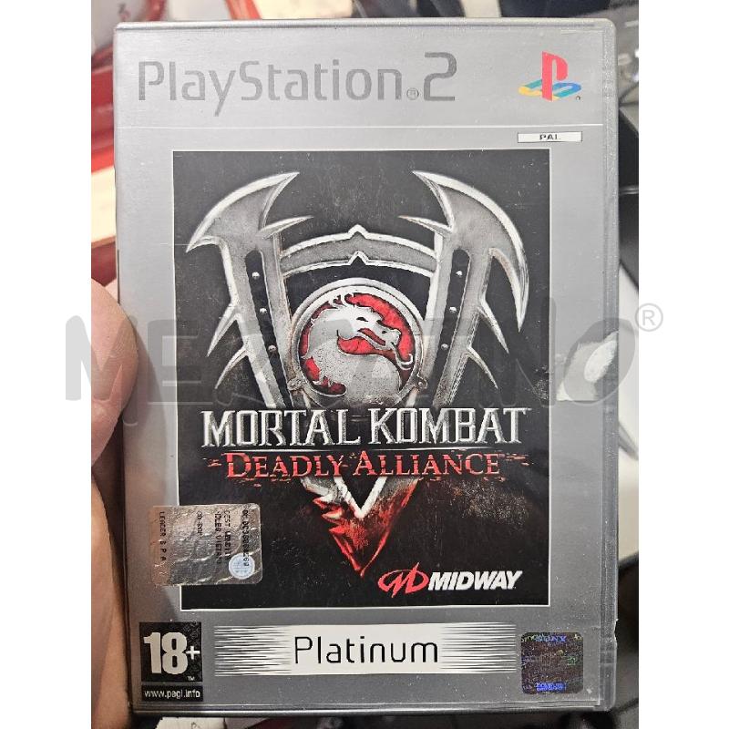 MORTAL KOMBAT DEADLY ALLIANCE PLATINUM - PS2 VIDEO GIOCO  | Mercatino dell'Usato Modena 1