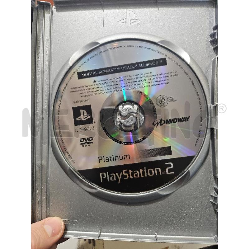 MORTAL KOMBAT DEADLY ALLIANCE PLATINUM - PS2 VIDEO GIOCO  | Mercatino dell'Usato Modena 4