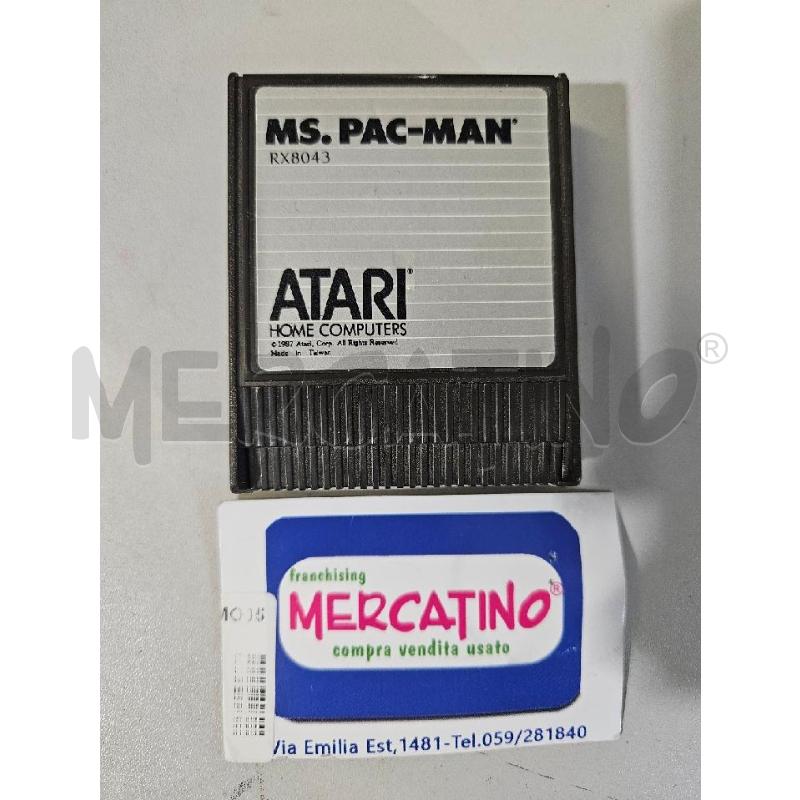 MS PAC-MAN - ATARI VIDEO GIOCO  | Mercatino dell'Usato Modena 1