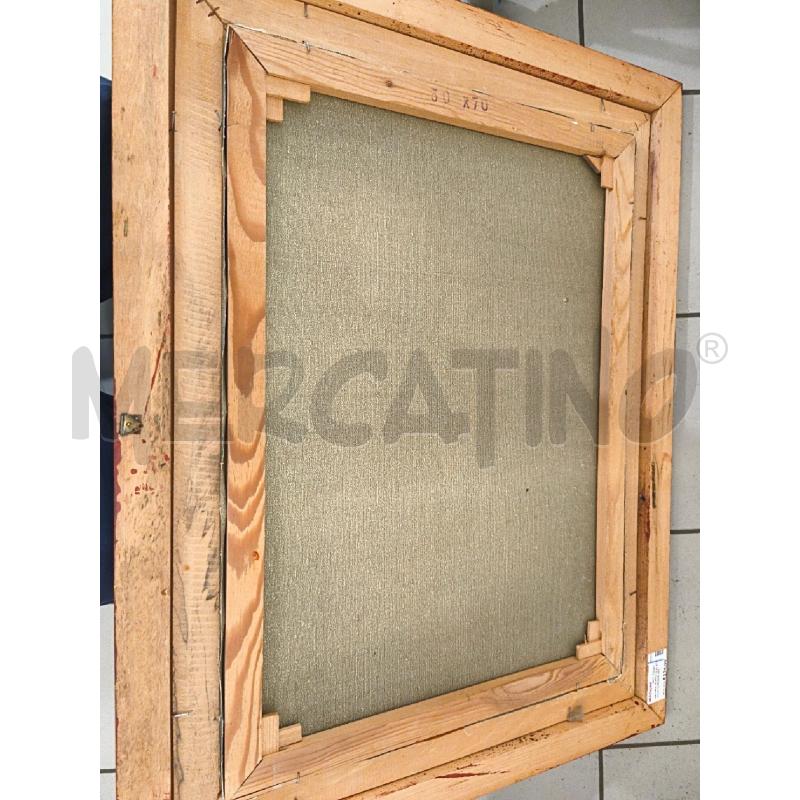 NATURA MORTA OLIO 87X67CM CORNICE LEGNO DORATA | Mercatino dell'Usato Modena 5