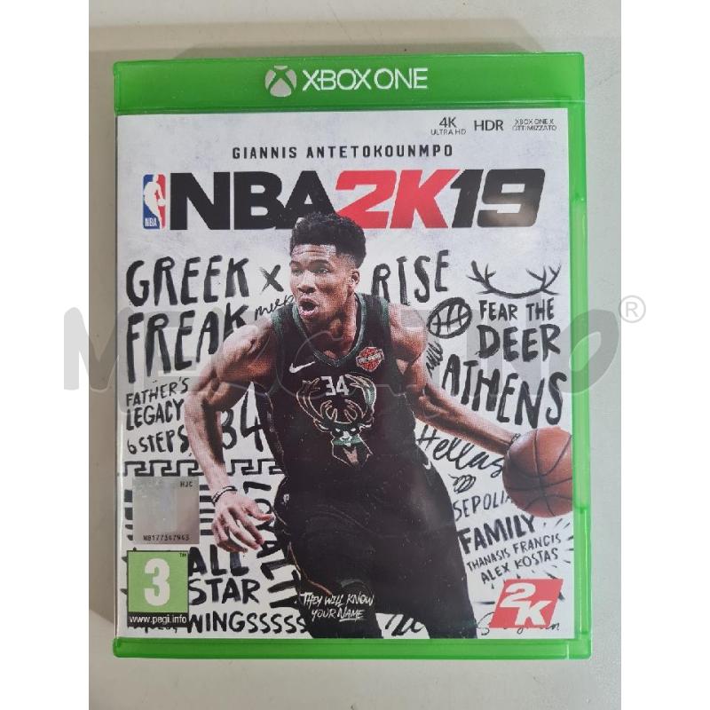 NBA2K19 - XBOX ONE VIDEO GIOCO  | Mercatino dell'Usato Modena 1