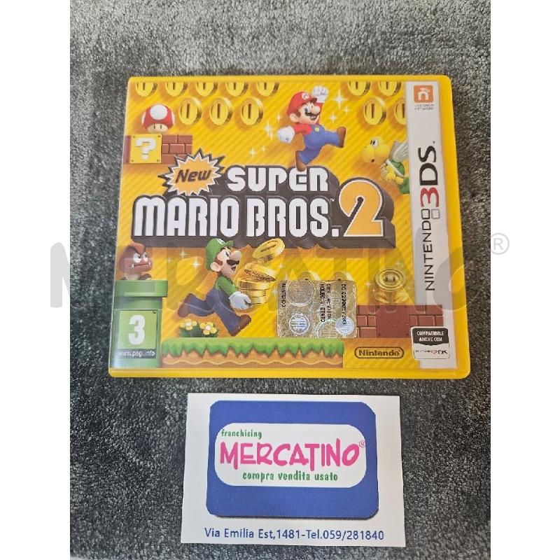 NEW SUPER MARIO BROS 2 - NINTENDO 3DS VIDEO GIOCO  | Mercatino dell'Usato Modena 1