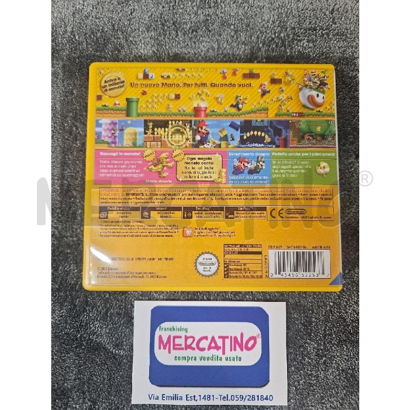 NEW SUPER MARIO BROS 2 - NINTENDO 3DS VIDEO GIOCO  | Mercatino dell'Usato Modena 2