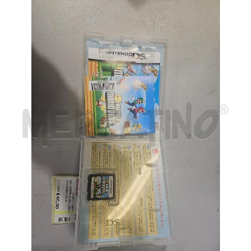 NEW SUPER MARIO BROS - NINTENDO DS VIDEO GIOCO  | Mercatino dell'Usato Modena 3