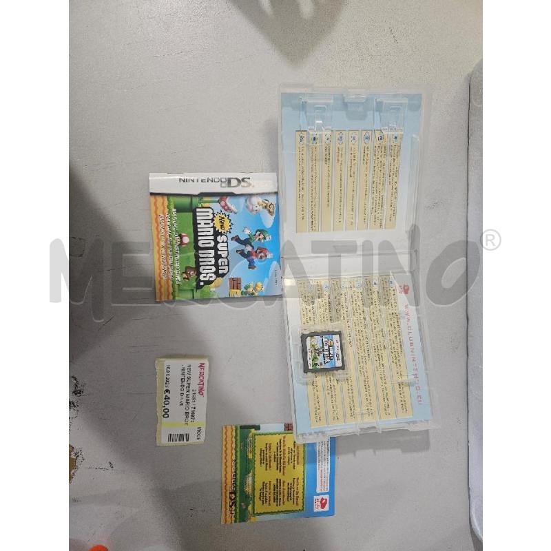 NEW SUPER MARIO BROS - NINTENDO DS VIDEO GIOCO  | Mercatino dell'Usato Modena 4