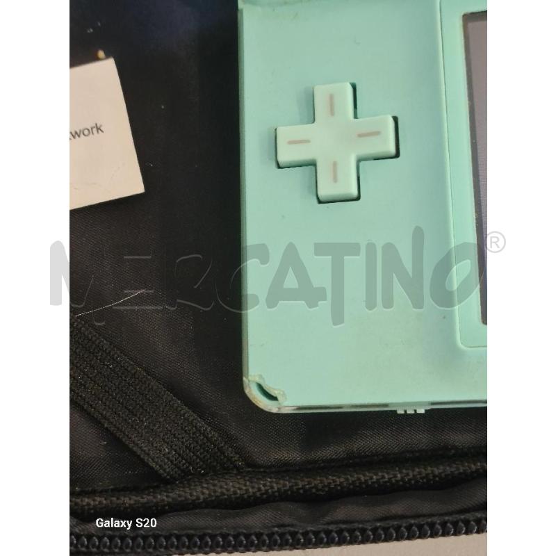 NINTENDO DS TURCHESE CUSTODIA +CARICATOREE PICCOLO DIFETTO | Mercatino dell'Usato Modena 3