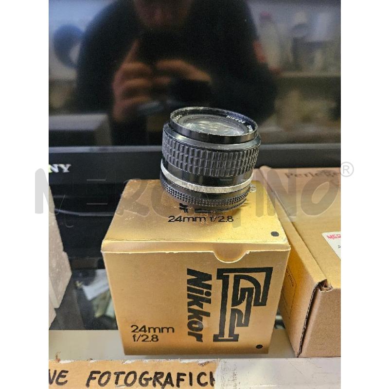 OBIETTIVO NIKKOR 24MM 1:2.8 CON SCATOLA | Mercatino dell'Usato Modena 1