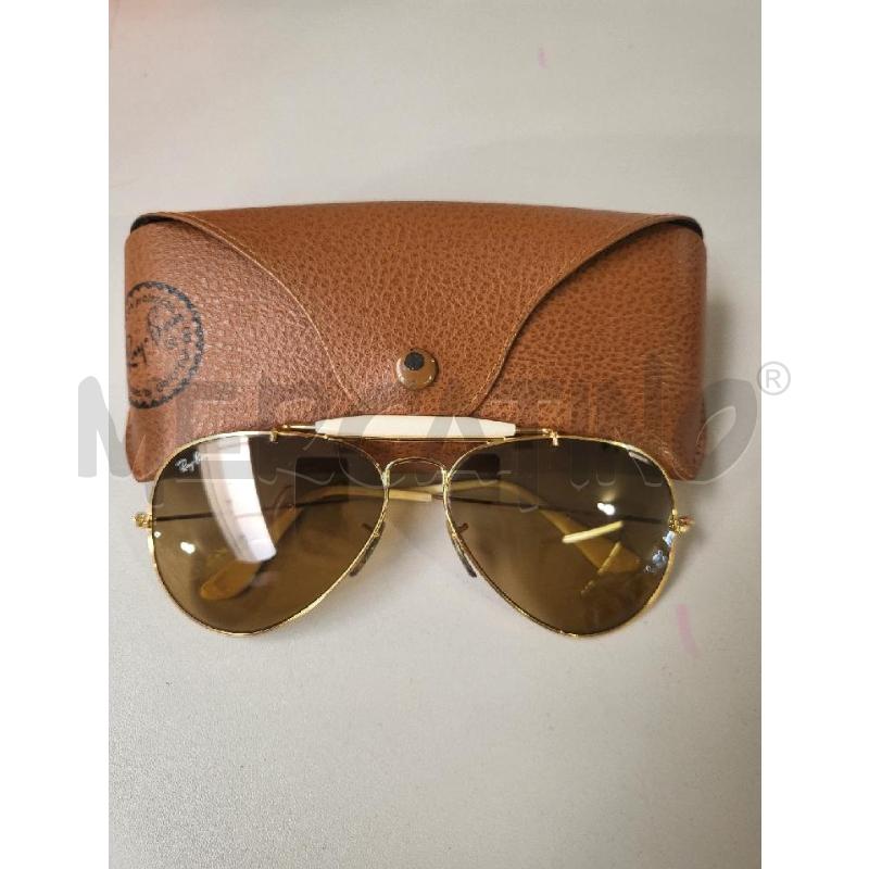 OCCHIALI DONNA RAY BAN DORATO | Mercatino dell'Usato Modena 1