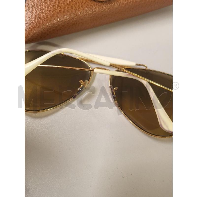 OCCHIALI DONNA RAY BAN DORATO | Mercatino dell'Usato Modena 5