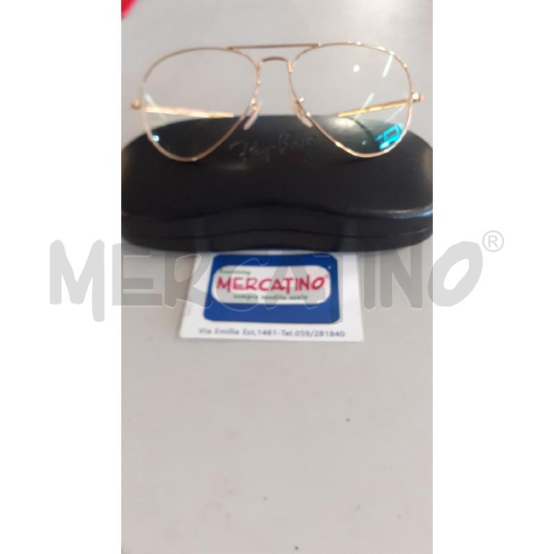 OCCHIALI UNISEX DORATI RAY BAN | Mercatino dell'Usato Modena 1